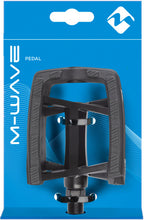 platformpedalen Steady Flat 73 x 93 mm aluminium zwart