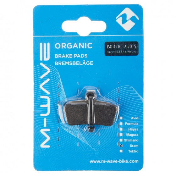 M-wave bpd organic s3 brake pads for disc brake