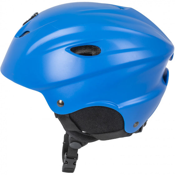 m-wave skihelm matblauw maat 55-58 cm