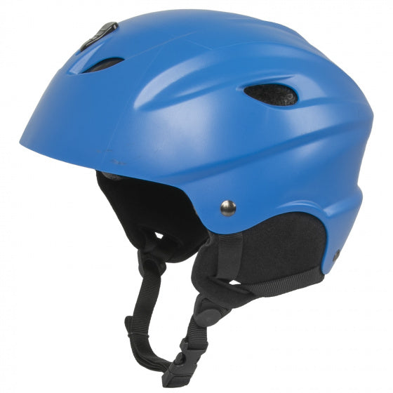 m-wave skihelm matblauw maat 52-55 cm