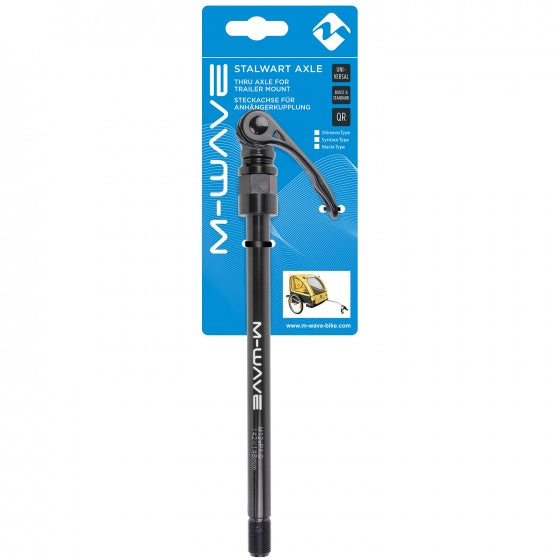 M-wave steekas stalwart axle syntace met trailer mount