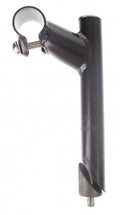 m-wave stuurpen vast kort 22,2 160 25,4mm zwart