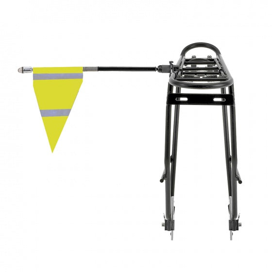M-Wave Veiligheidsvlag geel 20 cm