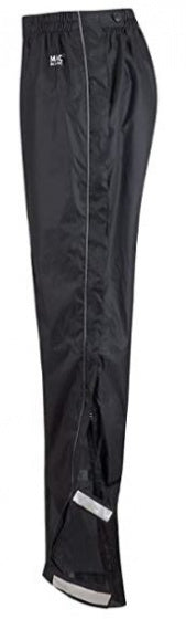 Mac in a sac - full zipper regenbroek - zwart - maat m