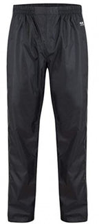Mac in a sac - full zipper regenbroek - zwart - maat l