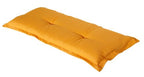 bankkussen Panama 120 x 48 x 7 cm polykatoen oker