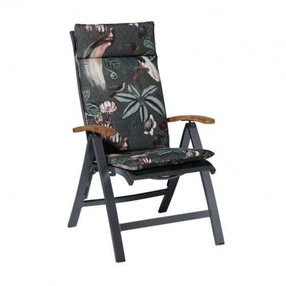 buitenkussen Sofie 50 x 120 cm katoen/polyester groen