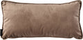 sierkussen London 60 x 30 cm polyester taupe