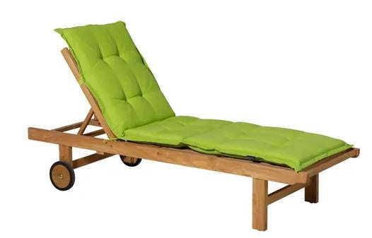 ligbedkussen Panama 65 x 200 cm katoen/polyester lime