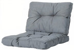 loungekussen Florance Rib 60 x 60 cm dralon grijs