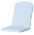 tuinkussen kuip 96 x 45 cm katoen/polyester lichtblauw