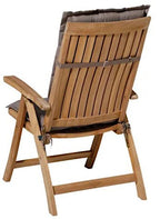 tuinstoelkussen Panama 123 x 50 cm polykatoen taupe