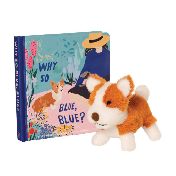 giftset Why So Blue junior pluche/karton 2-delig
