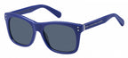 zonnebril junior vierkant blauw