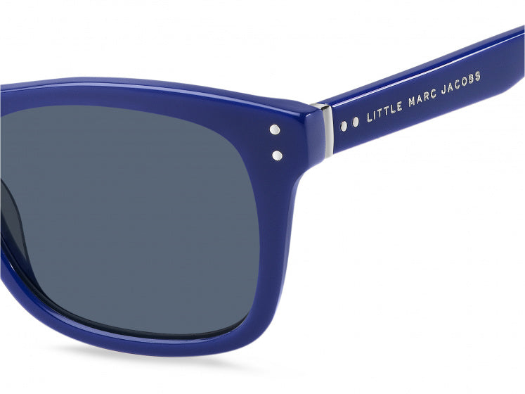 zonnebril junior vierkant blauw