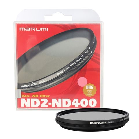Marumi Grijs Variabel Filter DHG ND2-ND400 77 mm