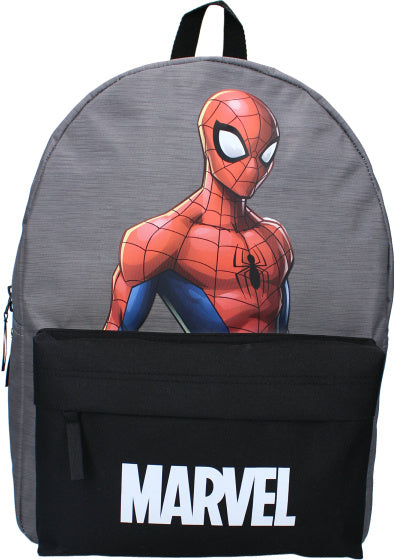 Marvel Powerful Spider-Man Rugzak 13,5 liter Grijs/Zwart