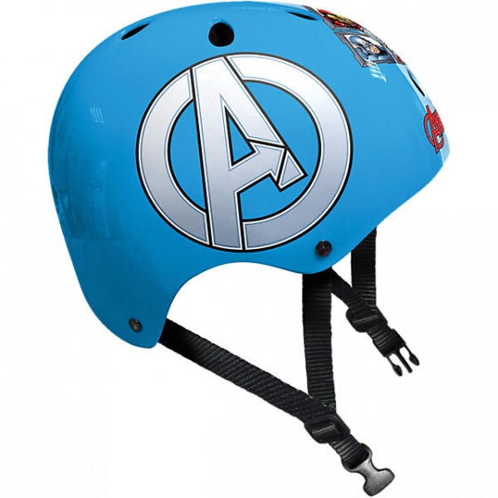 Marvel skatehelm avengers blauw maat 54 60 cm