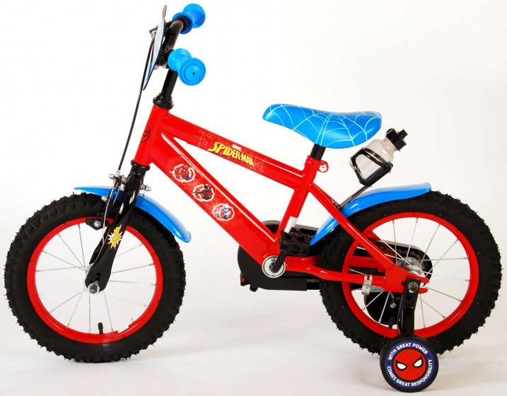 Marvel Ultimate Spider-Man Kinderfiets Jongens 14 inch Rood/Blauw