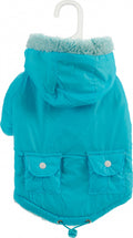 hondenjas Polar polyester blauw maat M