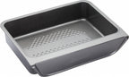 braadblik 41 x 33 x 8,5 cm carbonstaal zilver