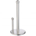keukenrolhouder 15 x 32,5 cm RVS zilver