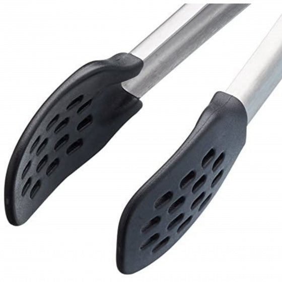 keukentang 18 cm RVS/nylon zilver/zwart