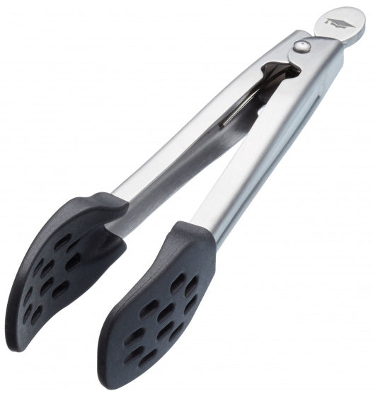 keukentang 18 cm RVS/nylon zilver/zwart