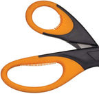 Masterclass Kruidenschaar 20 cm RVS rubber zwart oranje