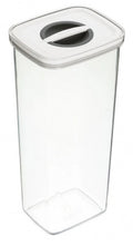 vershoudbakje 2,7 liter grijs/transparant