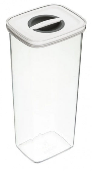 vershoudbakje 2,7 liter grijs/transparant