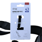 Matin riem de luxe recht neoprene 43 mm m-6753h
