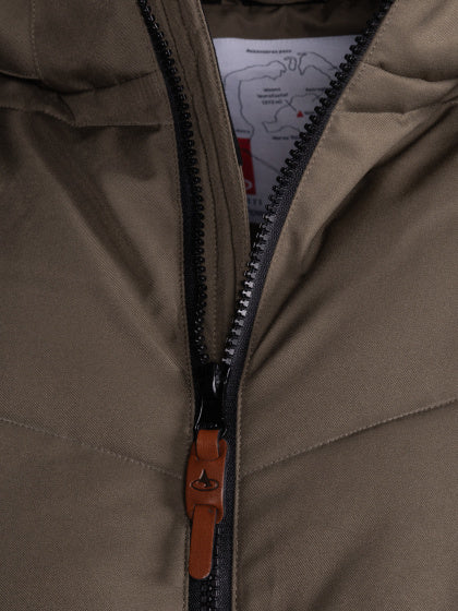 Maupiti Marck II padded winter jacket men grijsbruin maat 3XL