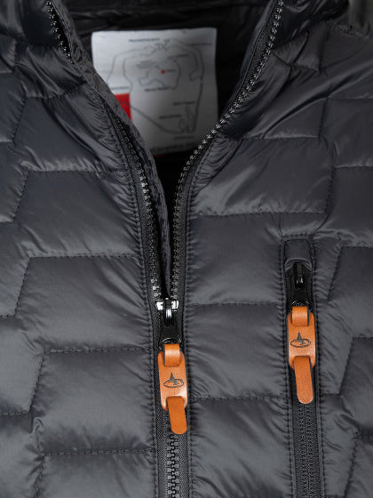 Maupiti Murdock II fashion padded jack heren donkergrijs maat XL