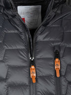 Maupiti Murdock II fashion padded jack heren donkergrijs maat XL