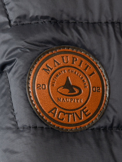 Maupiti Murdock II fashion padded jack heren donkergrijs maat L