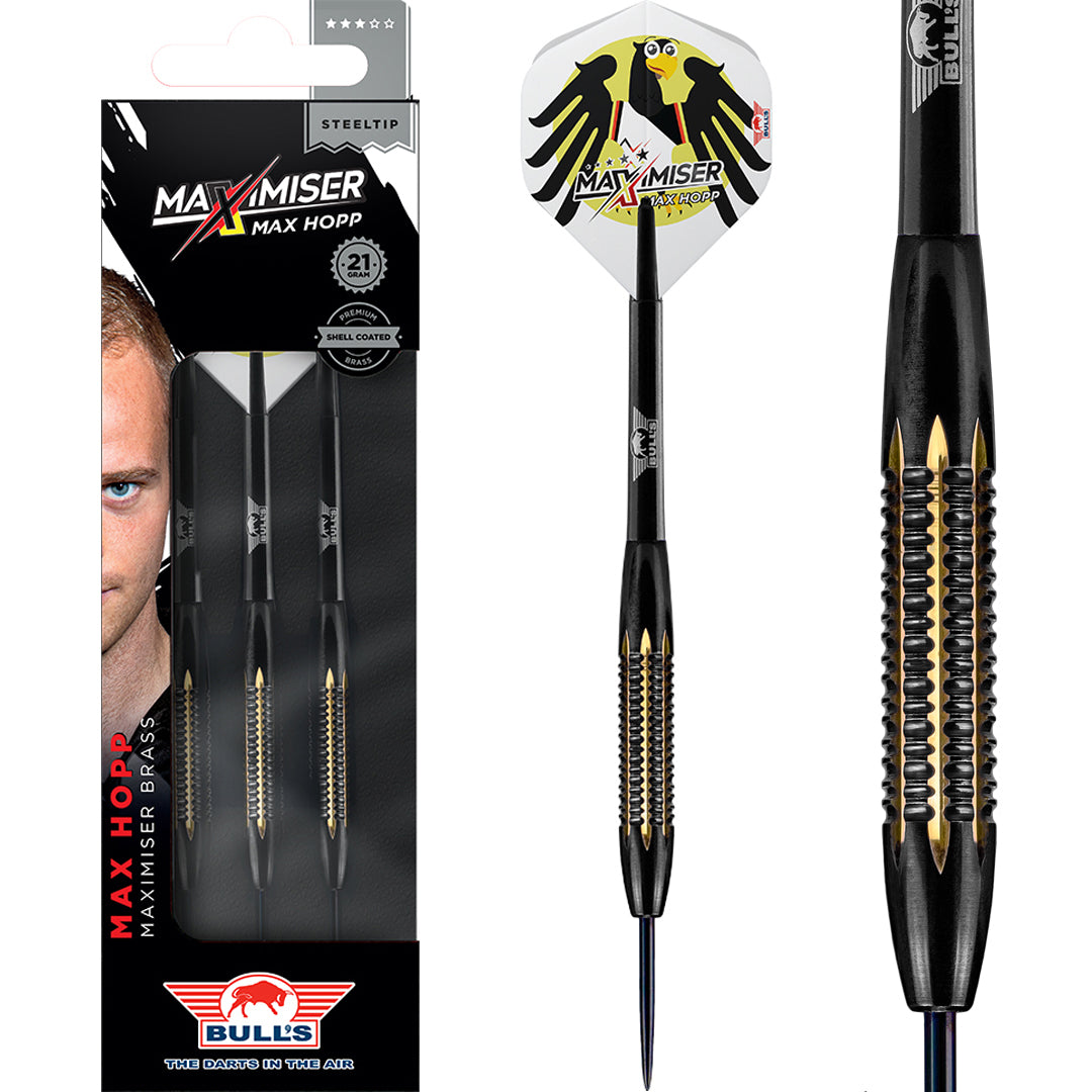 Bull's Max Maximiser Hopp Shell Coated Brass