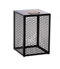 opbergbox Kite 46 x 32 cm staal zwart