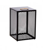 opbergbox Kite 46 x 32 cm staal zwart