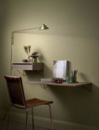 wandlade Pythagoras 41x27x11 cm hout donkerbruin