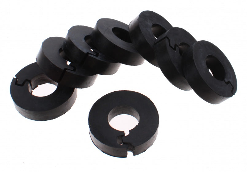 veerwegbegrenzers Light & Easy 13,5 mm zwart 10 stuks
