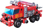 bouwpakket Fire Truck 8 x 35 x 20 cm rood 154-delig