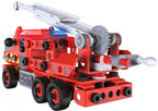 bouwpakket Fire Truck 8 x 35 x 20 cm rood 154-delig
