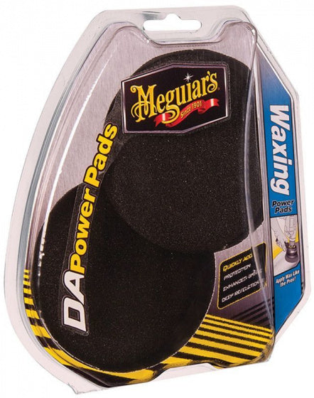 Meguiar's meguiars #g3509 power pads waxing 4'' voor dual action polisher, set à 2 stuks