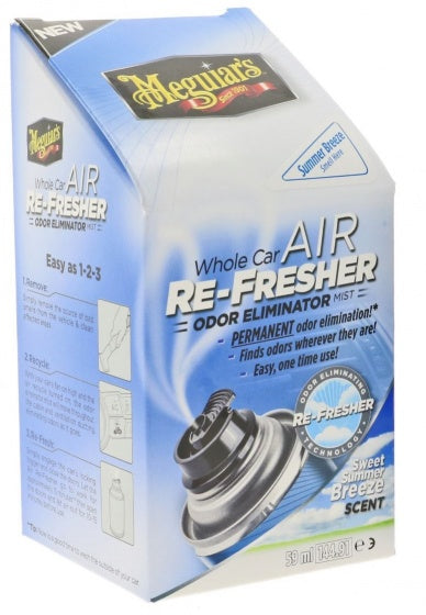 Meguiar's air refresher - sweet summer breeze auto luchtverfrisser - auto geurverfrisser - 59ml