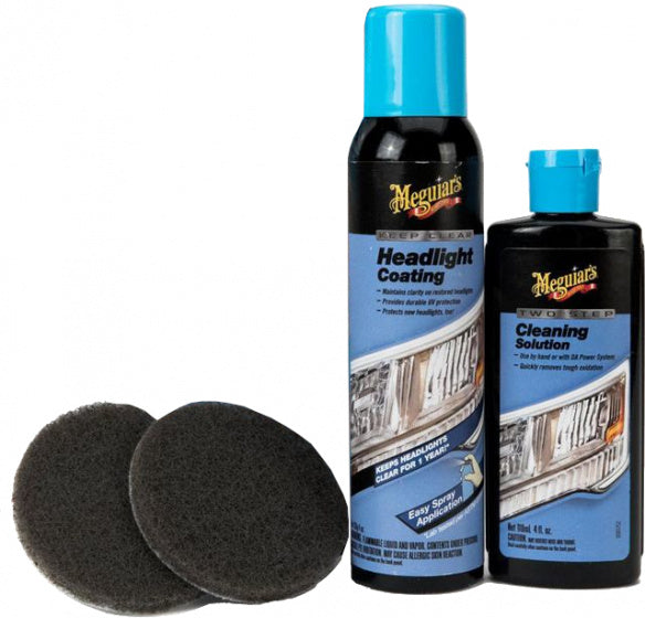 Meguiar's perfect clarity - headlight restoration kit - koplamp restauratie - koplamp polijstset - koplampen herstellen