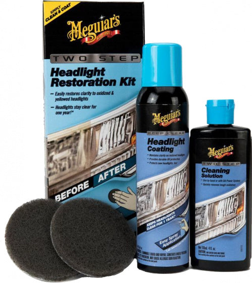 Meguiar's perfect clarity - headlight restoration kit - koplamp restauratie - koplamp polijstset - koplampen herstellen