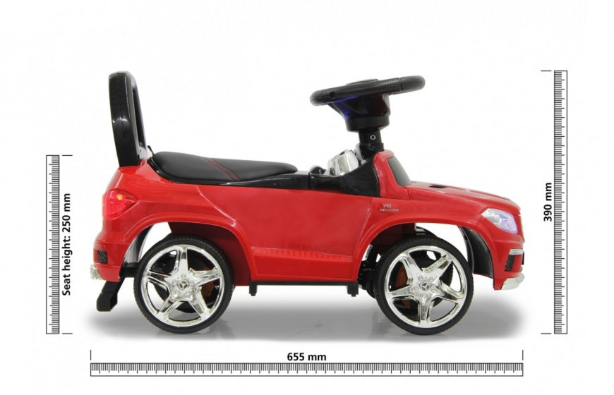 Jamara Mercedes GL 63 AMG loopauto 65,5 x 28 x 39 cm rood