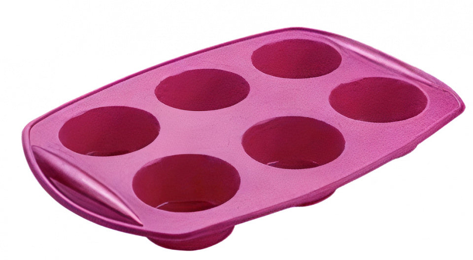 bakvorm Flex muffins 29,5 x 20,5 cm siliconen paars