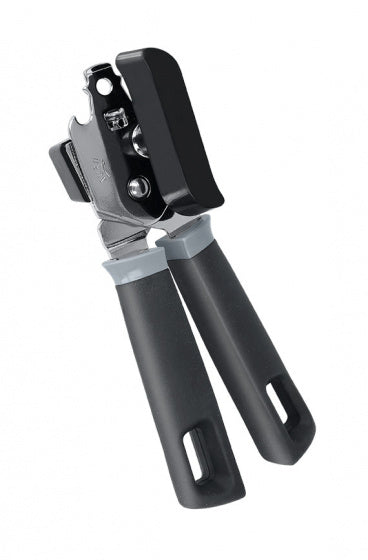 blikopener Maximo 20 cm RVS zilver/zwart